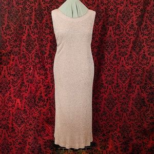 Long Pink Evening Gown